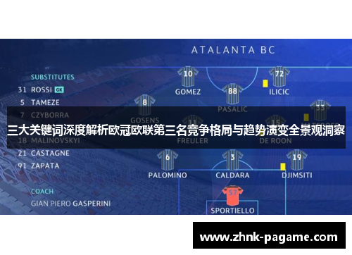 三大关键词深度解析欧冠欧联第三名竞争格局与趋势演变全景观洞察 三大关键词深度解析欧冠欧联第三名竞争格局与趋势演变全景观洞察