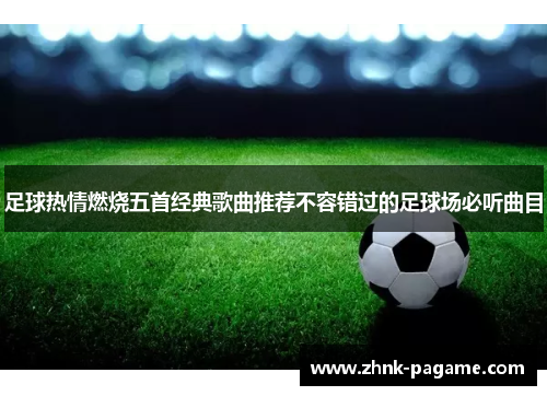 足球热情燃烧五首经典歌曲推荐不容错过的足球场必听曲目